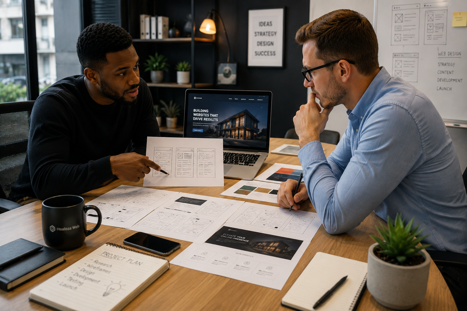 Professional web development pricing consultation
